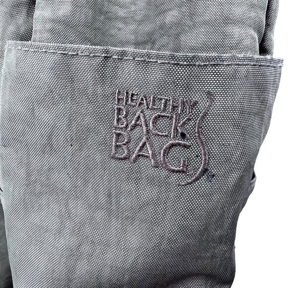 AmeriBag Healthy Back Bag Crossbody Sling Day Pack Khaki Green Adjustable Travel - Picture 4 of 16